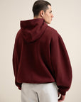 Formsoft Volume Hoodie Wine Red