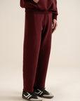 Formsoft Trouser Wine Red