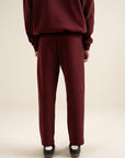 Formsoft Trouser Wine Red