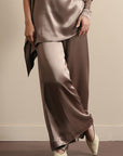 Silk Flared Pants