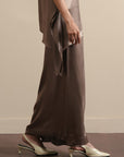 Silk Flared Pants