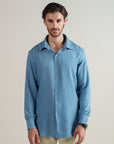 Denim Regular Fit Shirt - Steel Blue