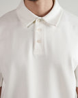Koyo Knit Classic Polo - Ivory