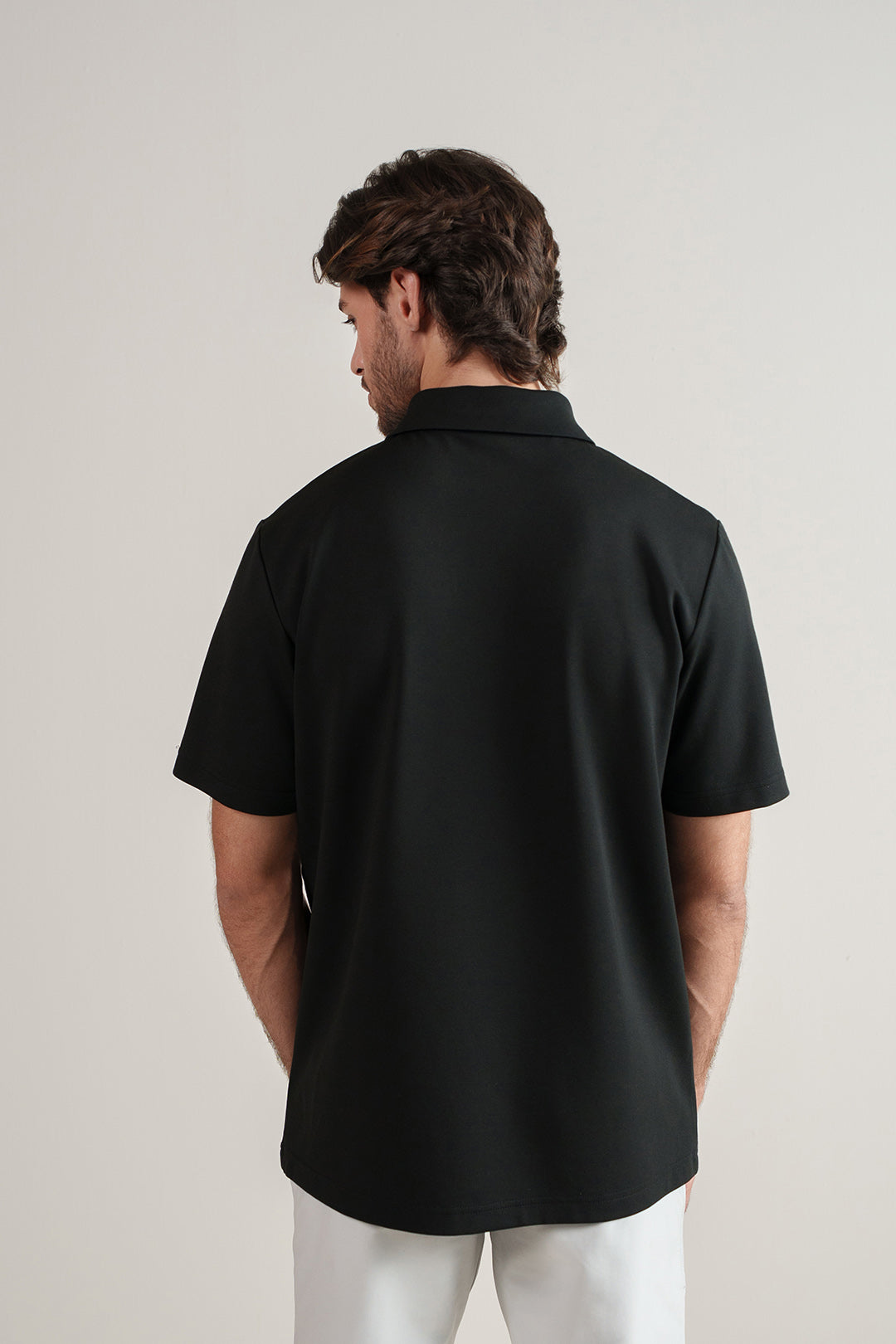 Koyo Knit Classic Polo - Black