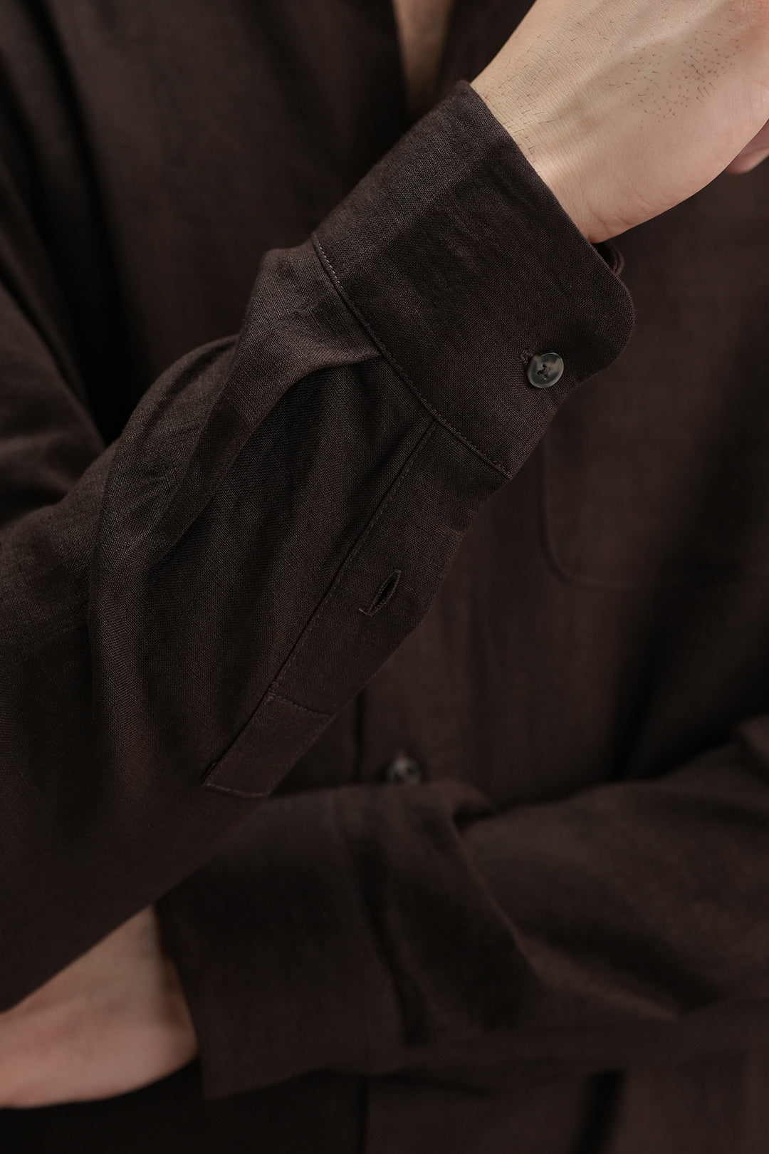 Everyday Linen Shirt - Mocha