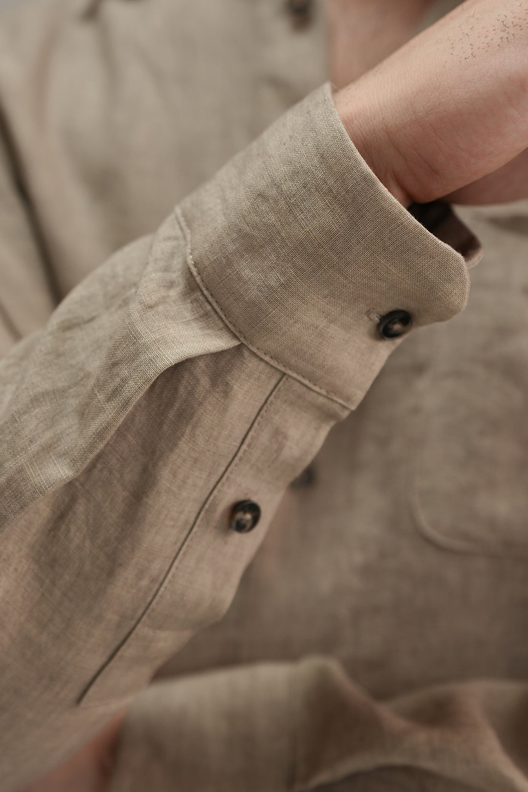 Everyday Linen Shirt - Oat