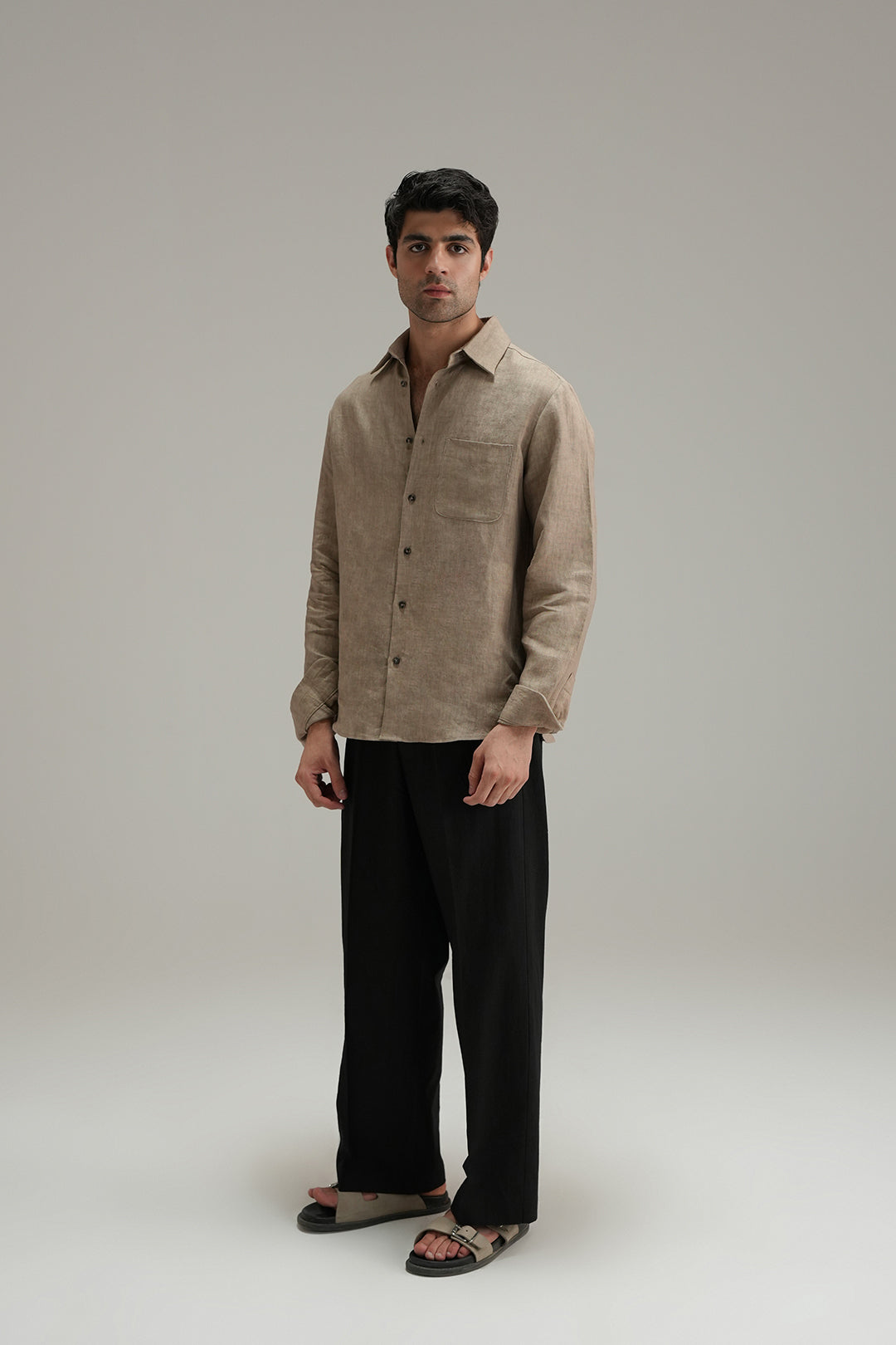 Everyday Linen Shirt - Oat