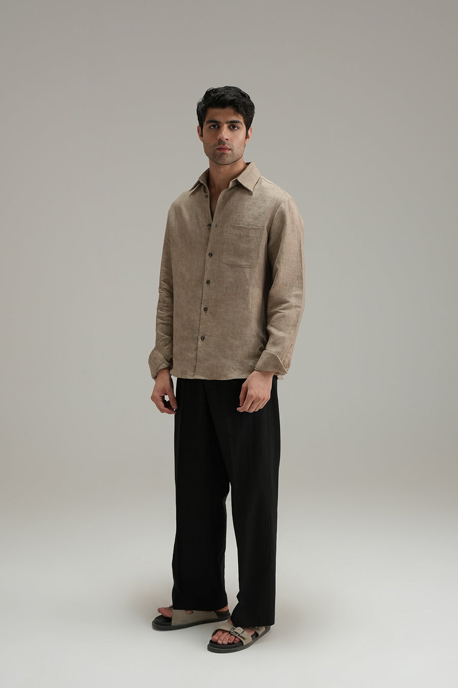 Everyday Linen Shirt - Oat