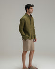 Everyday Linen Shirt - Olive