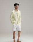Linen Shorts - Ivory