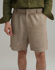 Linen Shorts - Oat