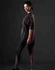 Nagar Mesh  Full Sleeve Drop Shoulder Tee