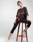 K-logo Drop Shoulder Tee L/S