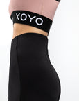 Crop Flare Black Pants