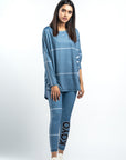 Meshtex Drop Shoulder Tee L/S