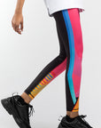 Abstract Engineered Tights