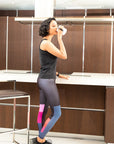 Print Block Seamless Tights
