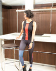 Print Block Seamless Tights