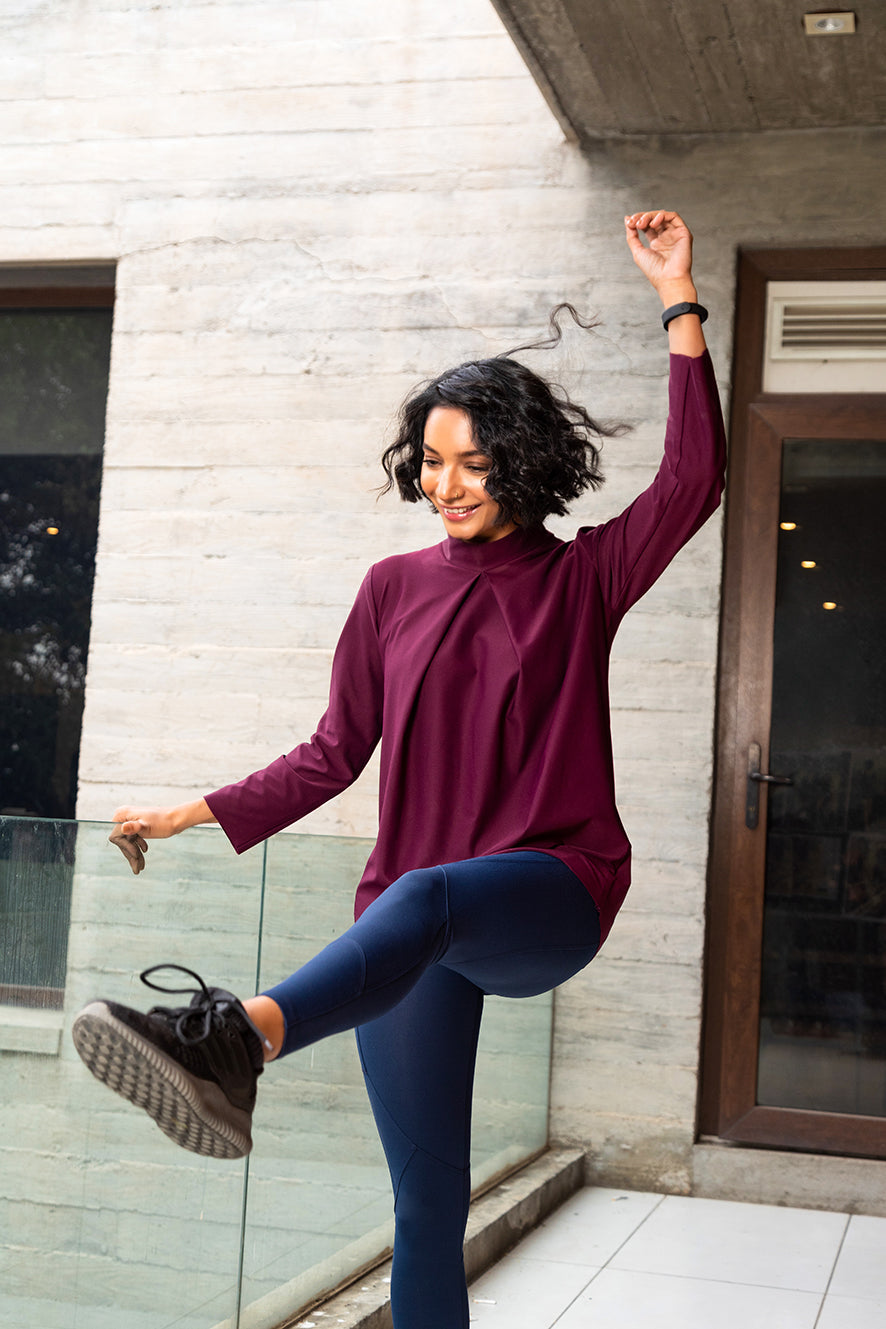 Body Sculpt Navy Tights