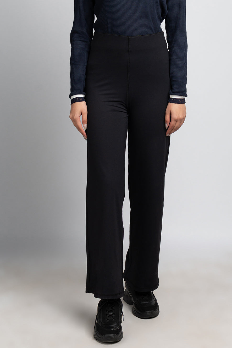 Classic Black Straight Leg Pants