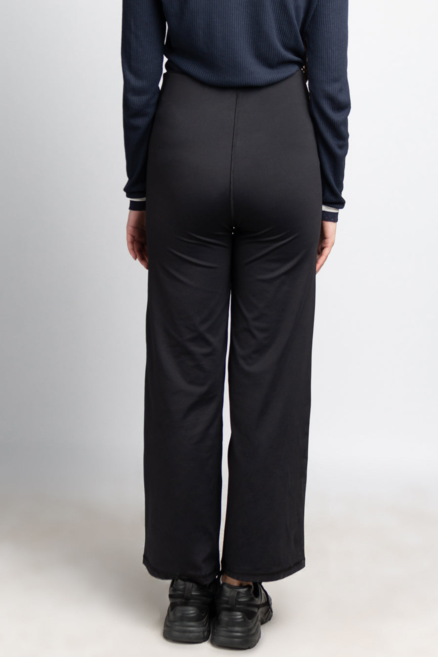 Classic Black Straight Leg Pants
