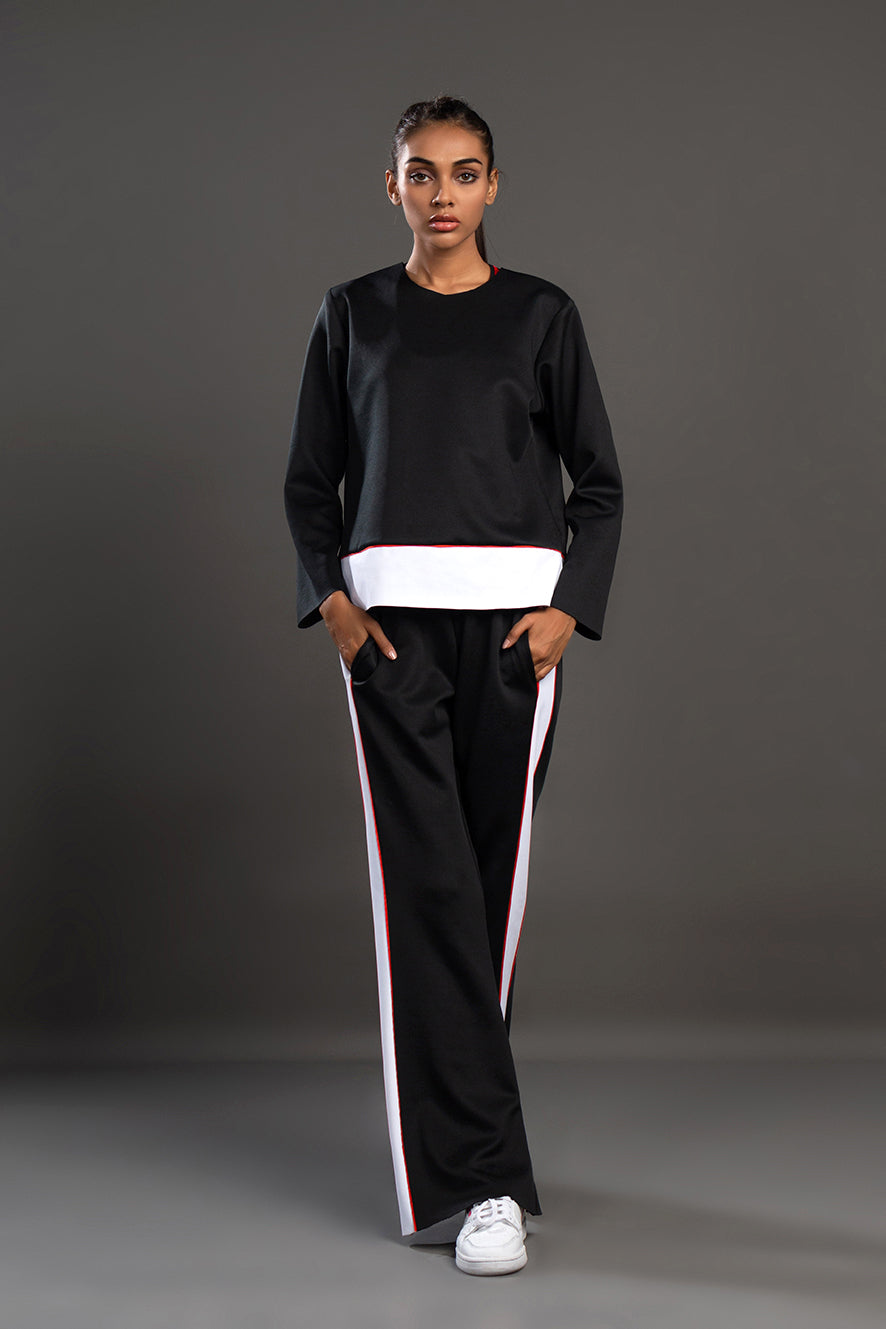 Koyo Color Block Lasercut Top