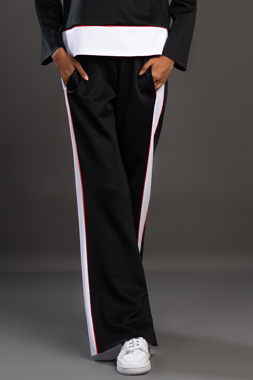 Koyo Color Block Lasercut Pants