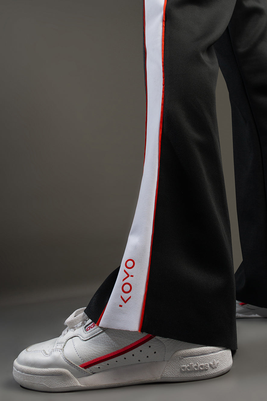 Koyo Color Block Lasercut Pants