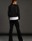 Koyo Color Block Lasercut Pants