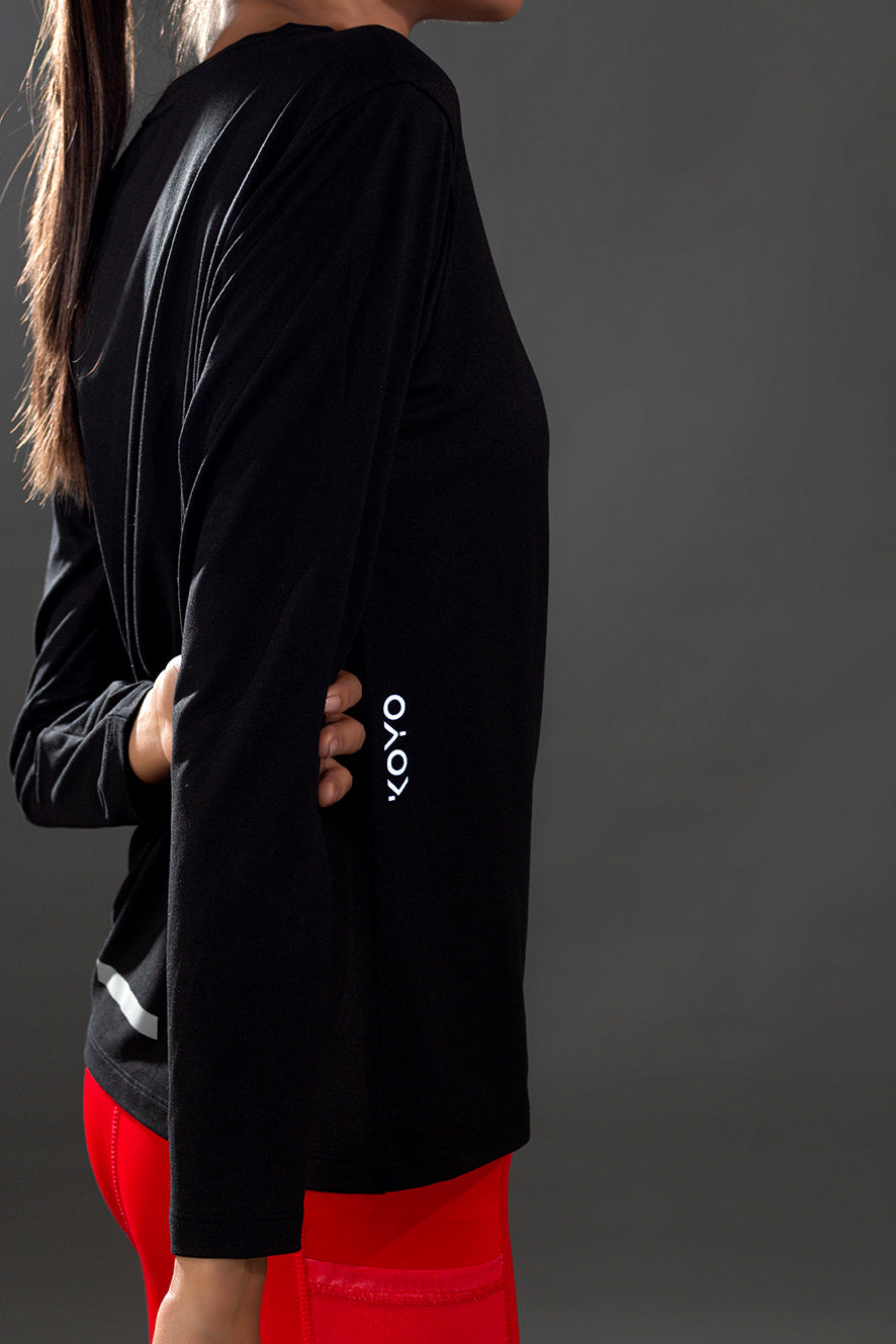 Koyo Pro Tee L/S Black