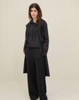 Soft Scuba Coat - Black