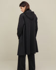 Soft Scuba Coat - Black