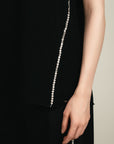 Black Bling Top