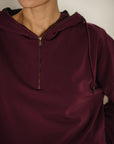 Oversized Hoodie - Plum