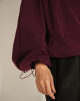 Oversized Hoodie - Plum