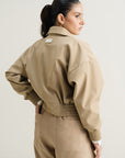 Classic Bomber - Beige