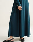 Polo Knit Dress - Teal