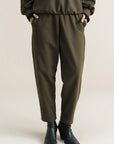 Knit Utility Pants - Olive