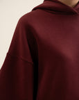 FormSoft  Volume Hoodie - Wine Red
