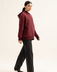 FormSoft Hoodie - Wine Red
