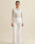 Contour Pants-White