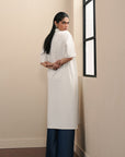 Polo Knit Dress - Ivory
