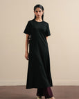 Tee Shirt Dress - Black