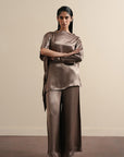 Silk Asymmetrical Top