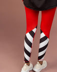 Block Stripe tights