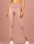 7/8 Dusty Smocked Tights