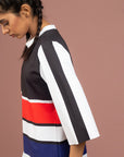 Color Block Athleisure Top