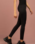 High Waisted Smocked Tights