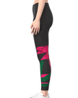 Floral Block Seamless Tights