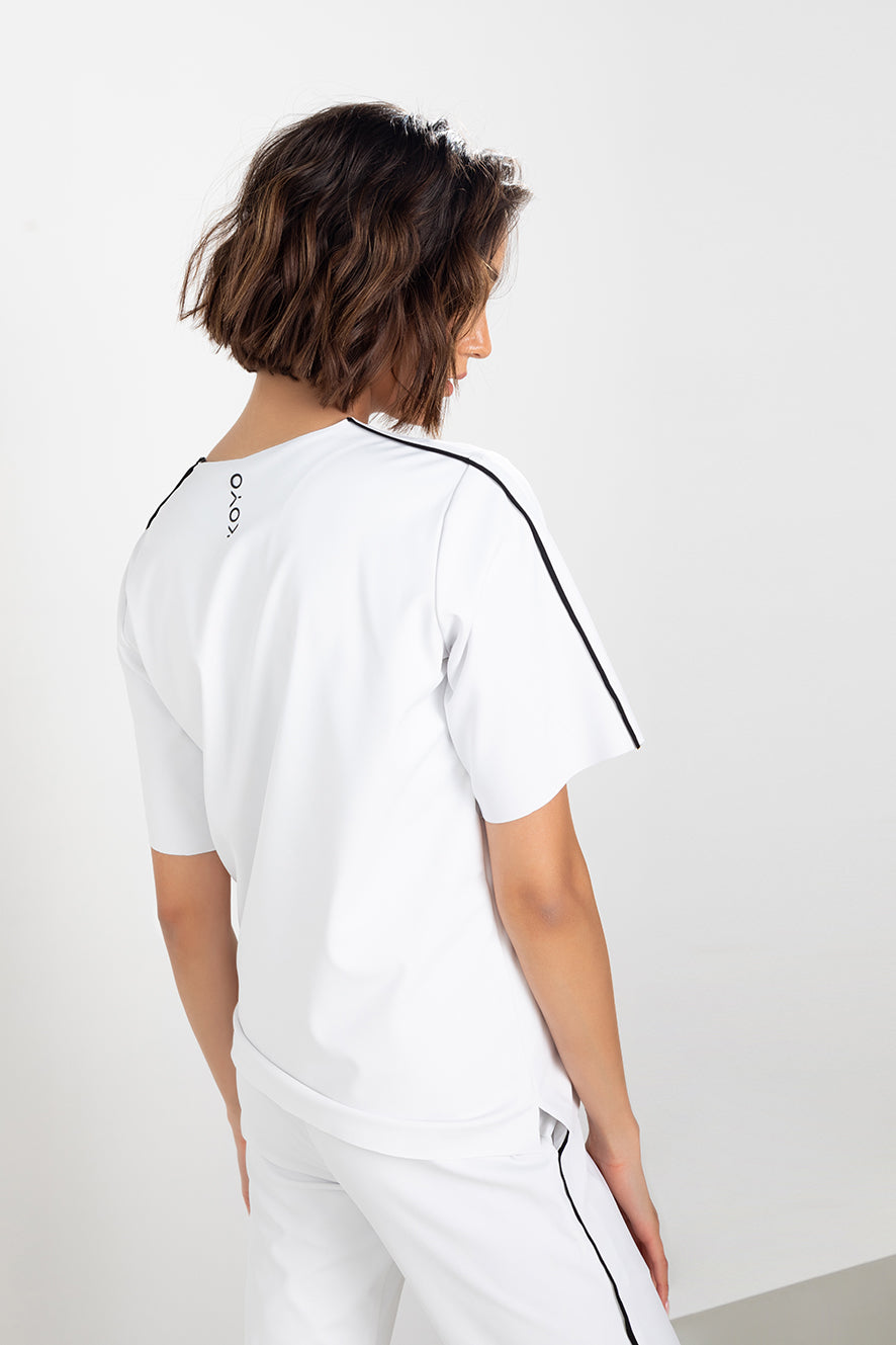 White Summer Tee